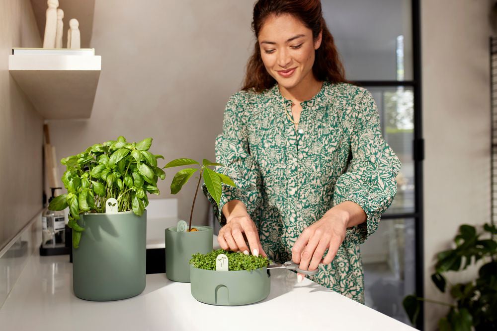 Elho kweekpot Magic Microgreens groen D 16,8 H 7,1 cm
