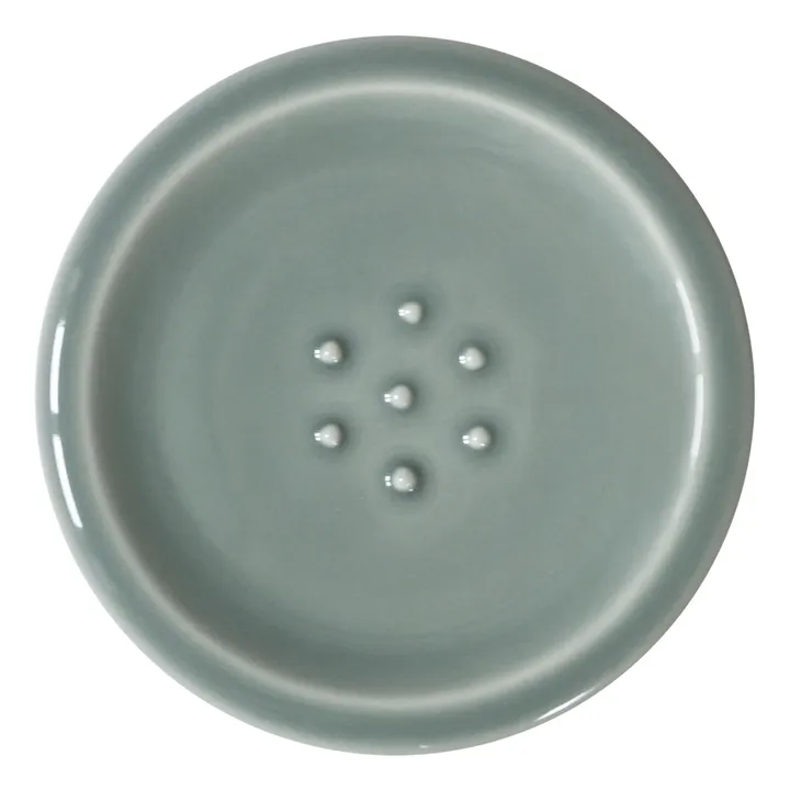 Jars Céramistes Porte savon Cantine en céramique | Gris oxydé