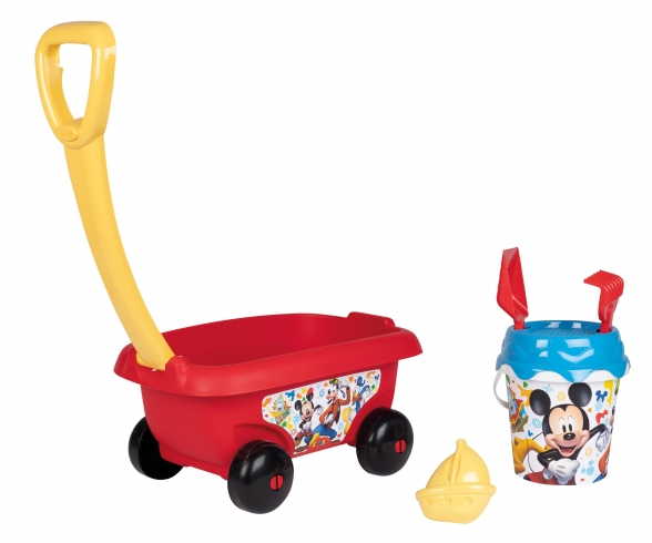 Mickey - Chariot de Plage Garni