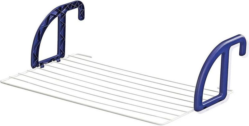 Leifheit - Classic 70 - Droogrek - Wit - Blauw - Drooglengte 7 m