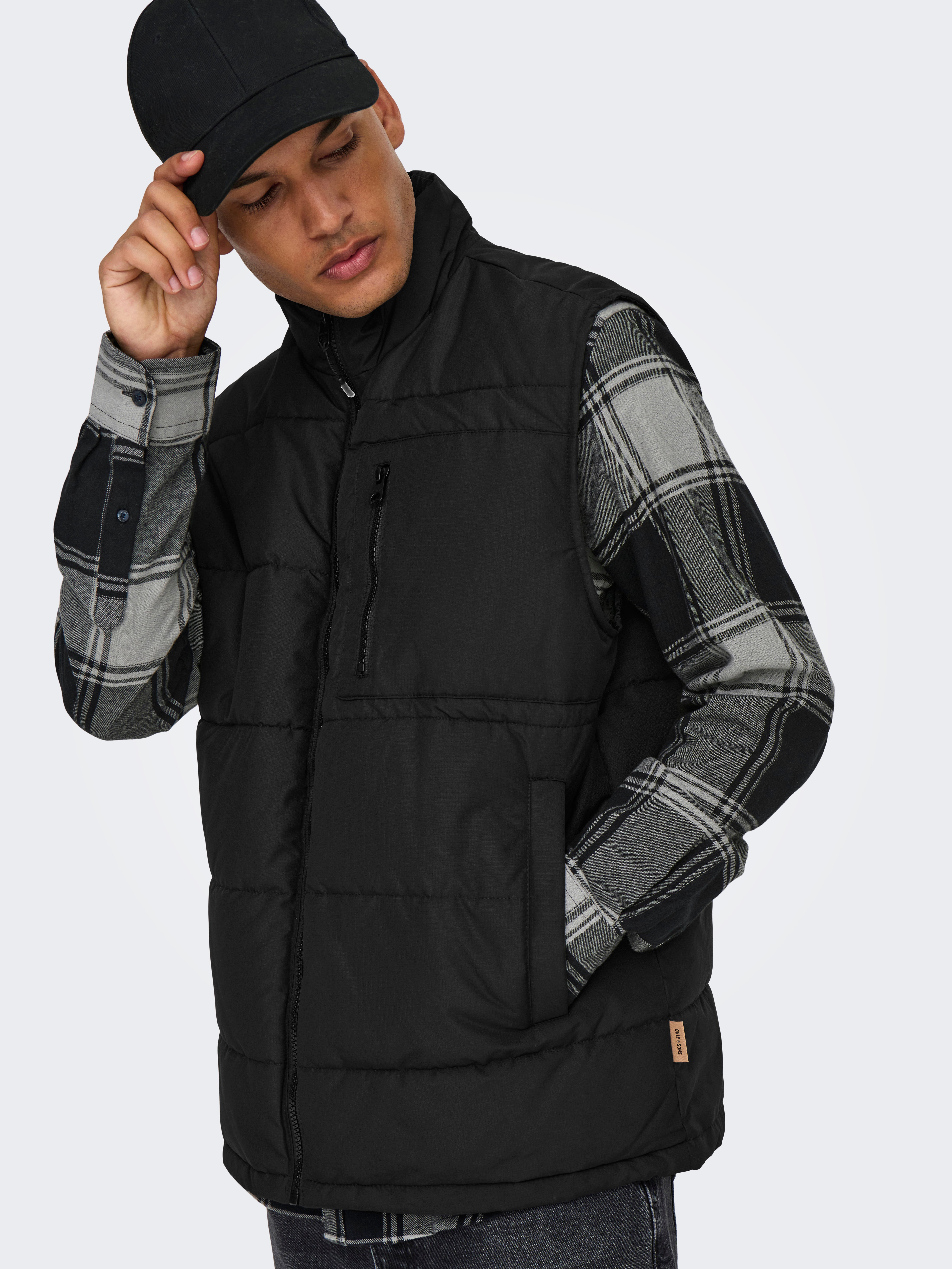 ONSJAKE Steppweste Black
