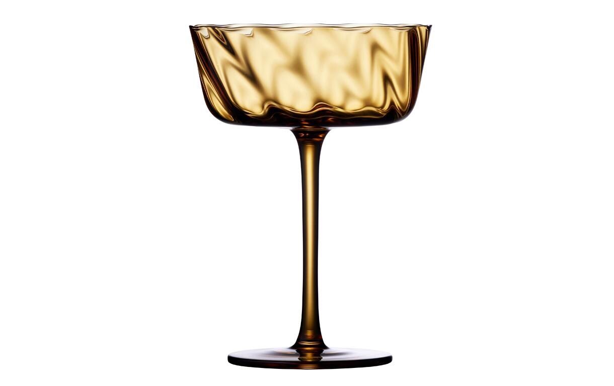 Champagnerglas Vienna Braun, 4 Stück, 30 clElegantes Champagnergläser Set