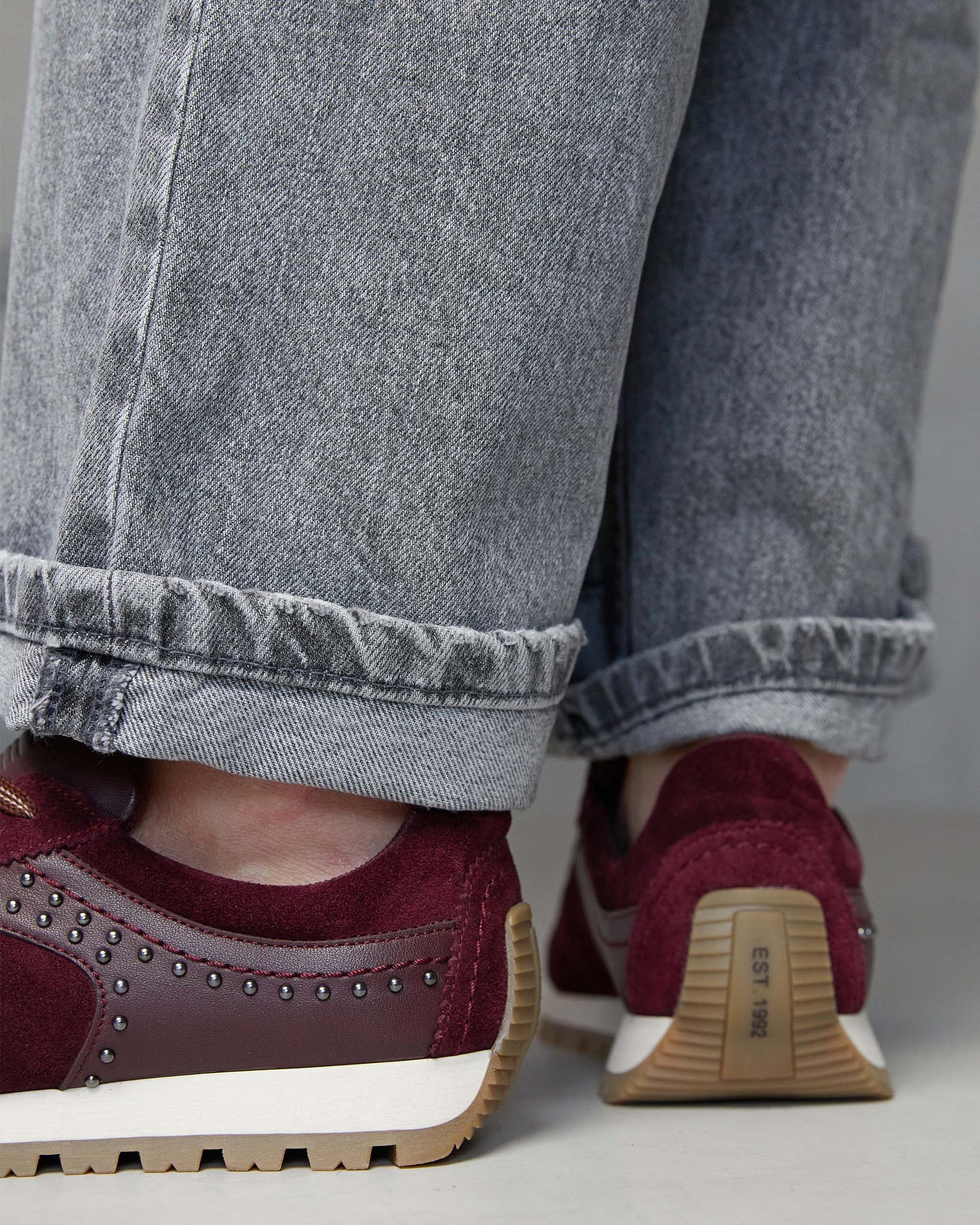 VIA VAI bordeaux dames sneakers Scott Kyle