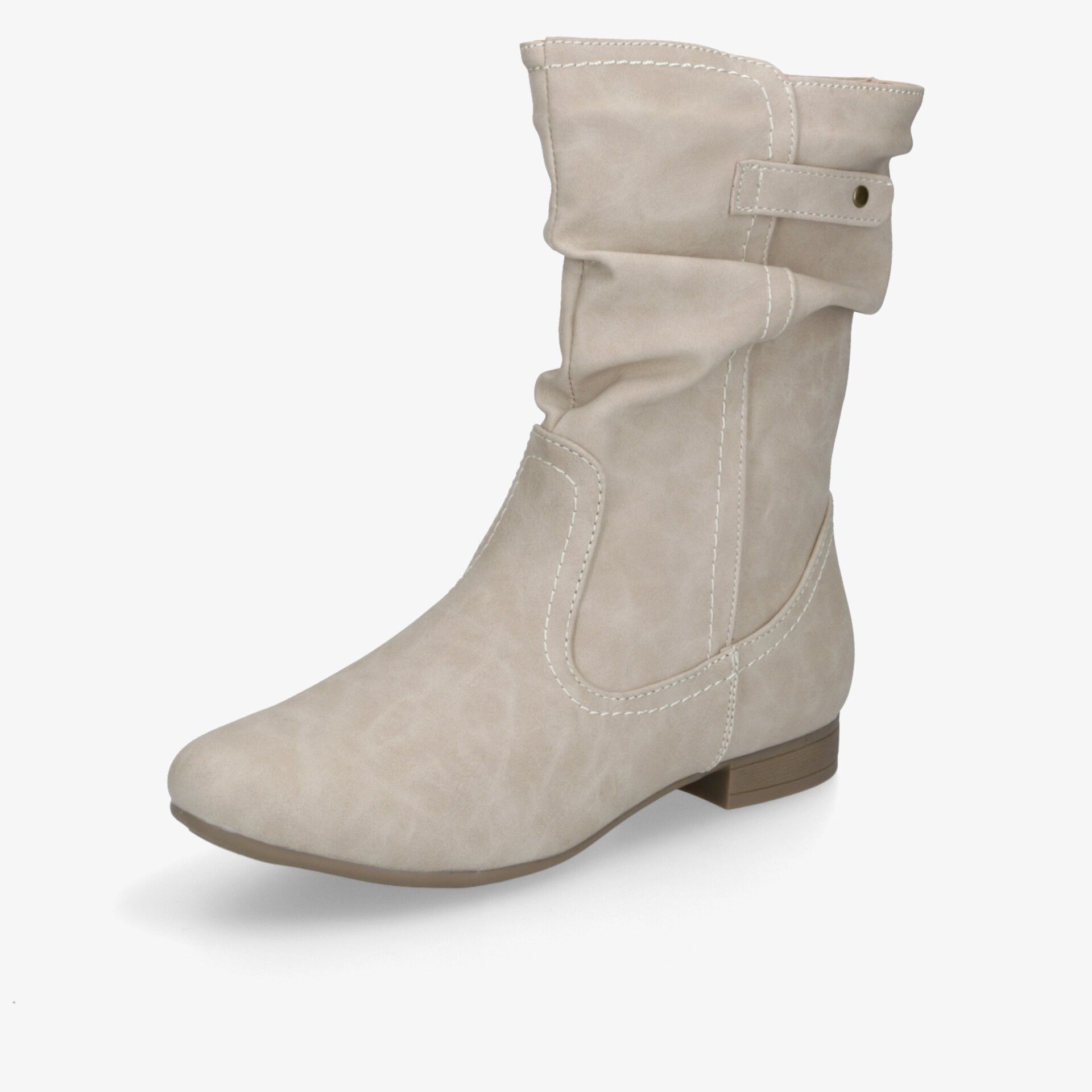 street shoes Damen klassische Stiefel beige