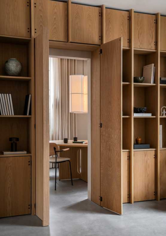 Audo Copenhagen Androgyne eettafel Ø150 donker eiken