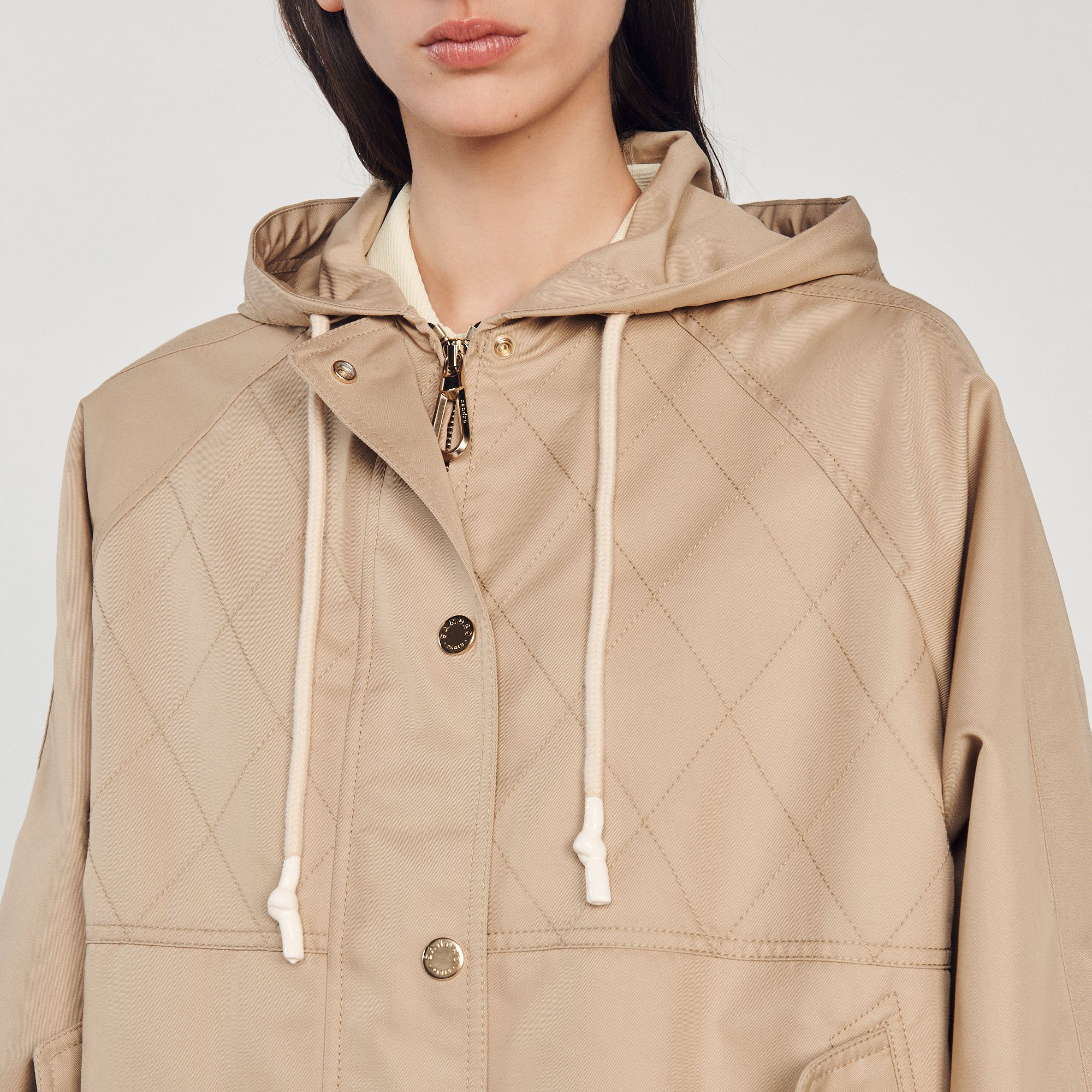Parka á capuche