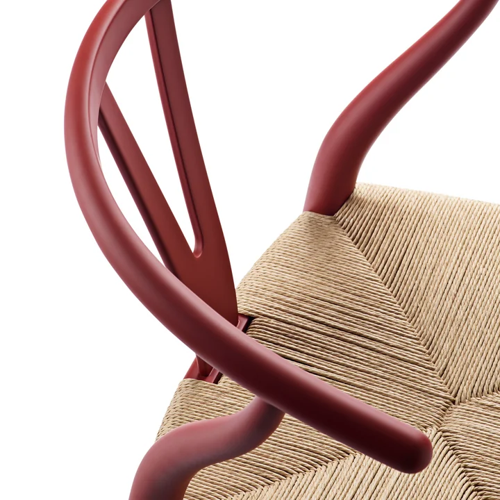 Carl Hansen - CH24 Wishbone Chair, Eiche geseift / Naturgeflecht