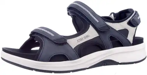 Seibel blauw combi 97302 - maat 38 sandaal blauw - maat 38 Calandschoen