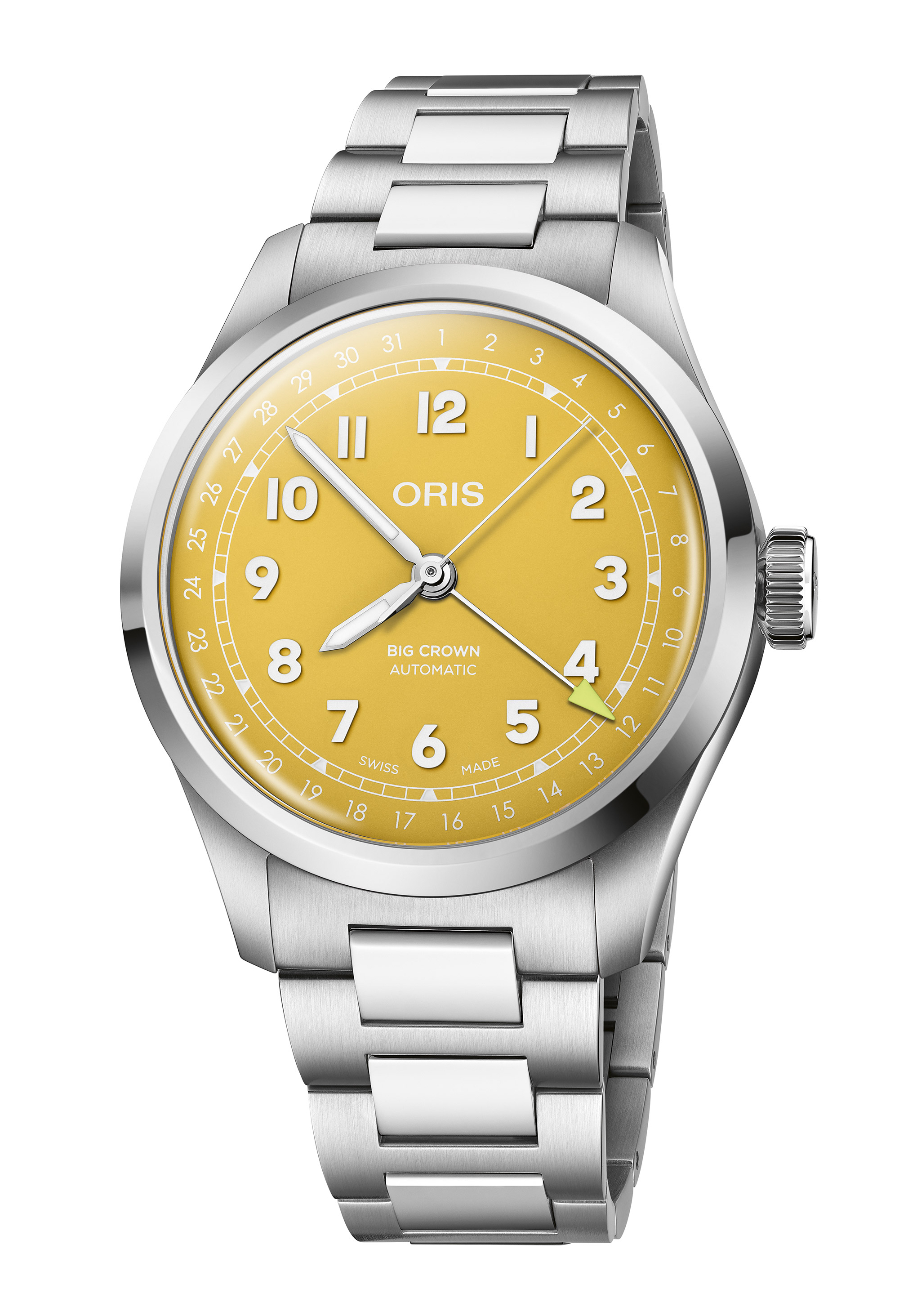 Oris Big Crown Pointer Date Gelb 40mm