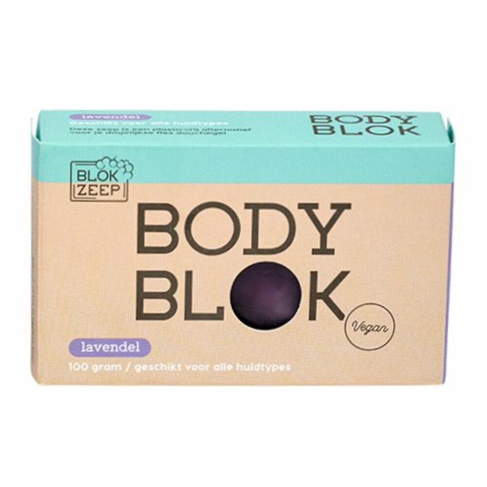Blokzeep Body BarLavendel100 gr
