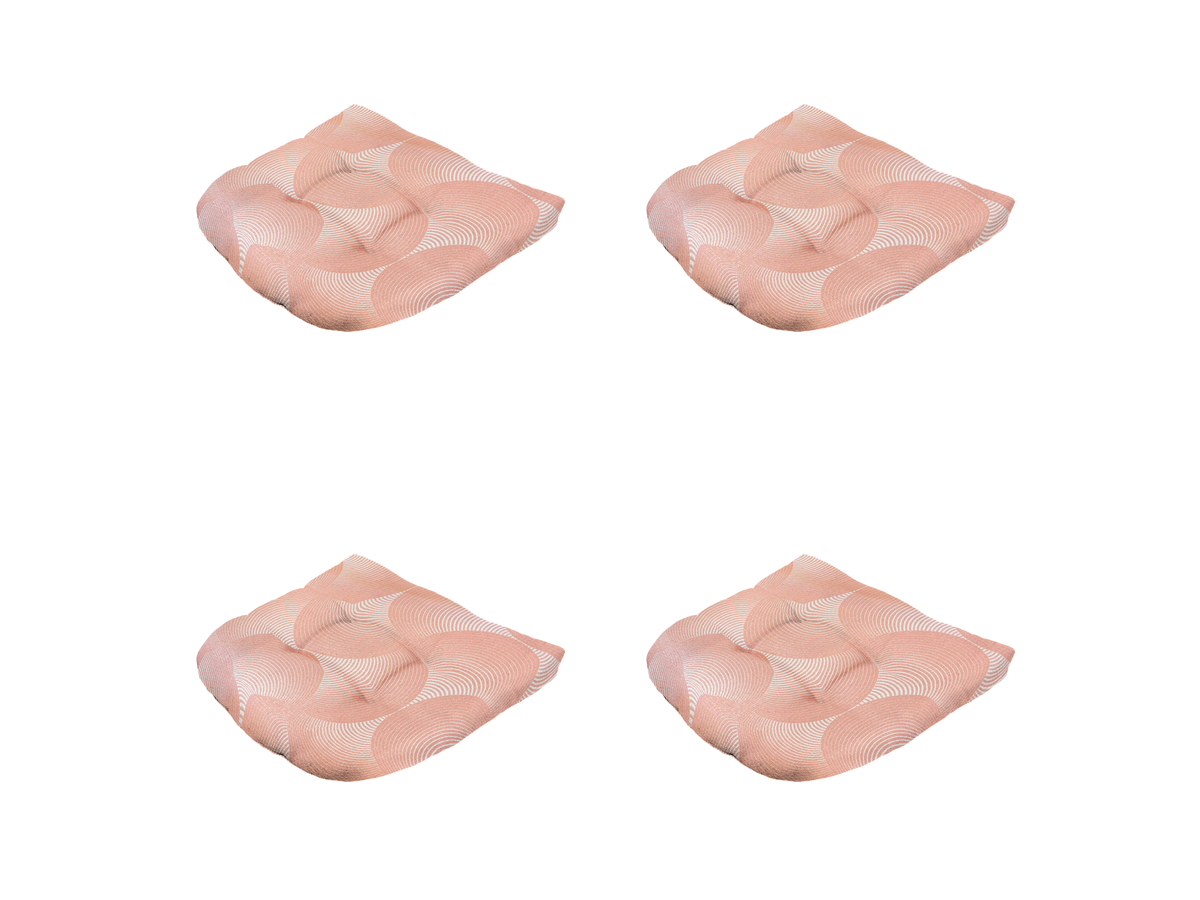 Madison Napels Pink zitkussen - Set van 4
