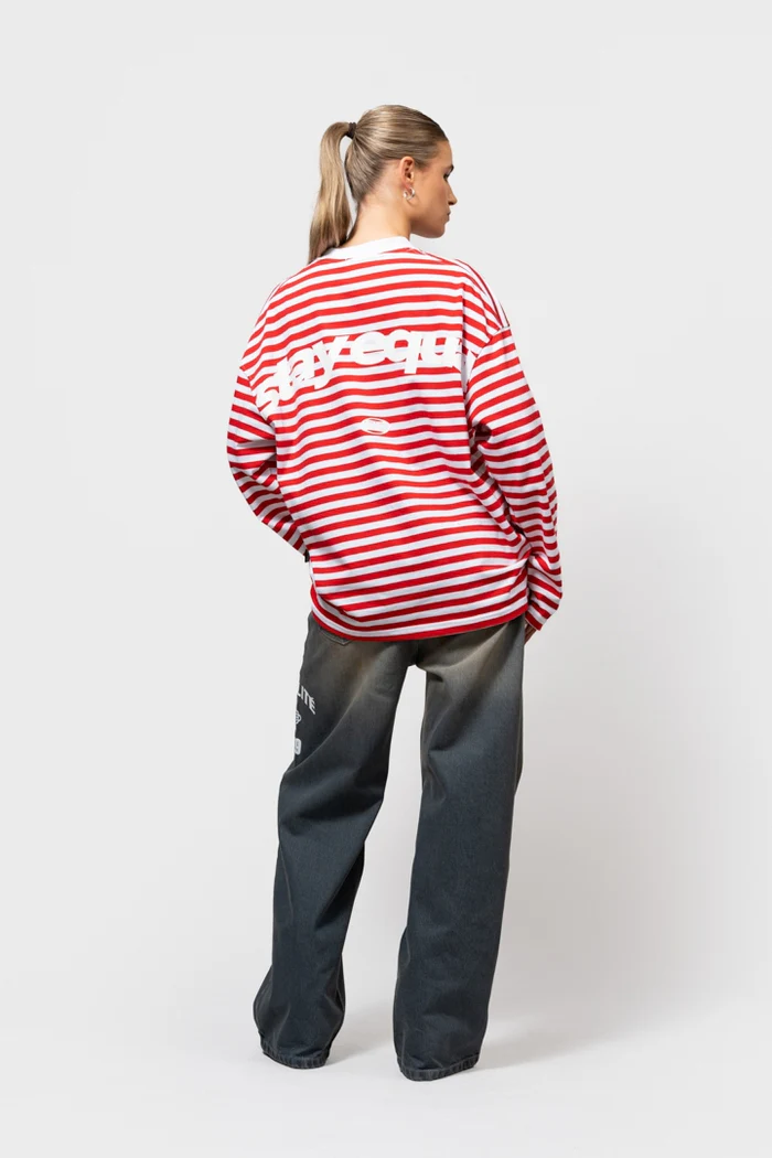 Equalité Fem Baggy Jeans Dames Donkerblauw