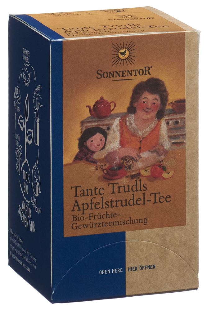 SONNENTOR Tante Trudls Apfelstrudel Tee BIO Btl 18 Stk