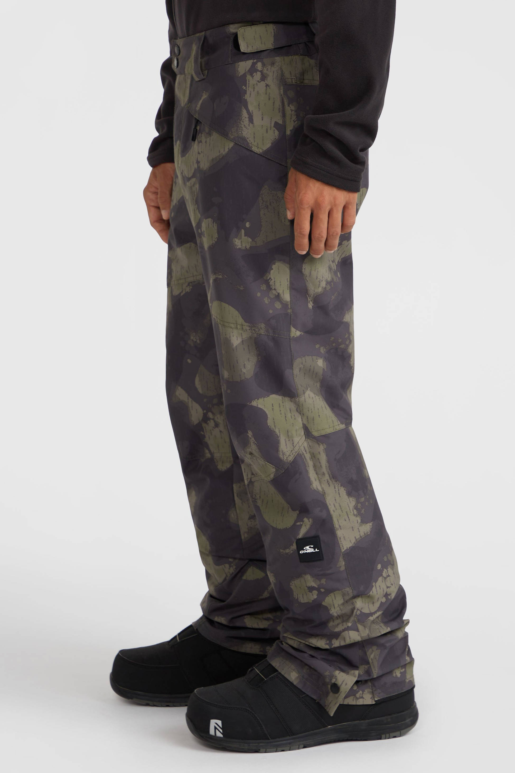 O'Neill skibroek Hammer zwart camouflage