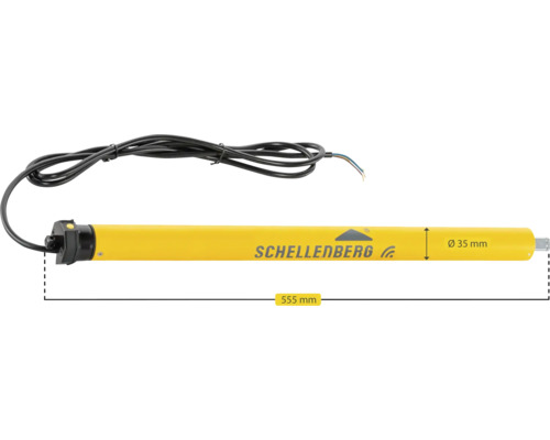 Buismotor Rollopower Mini Plus 6 Schellenberg 20407 Trekkracht 15 kg