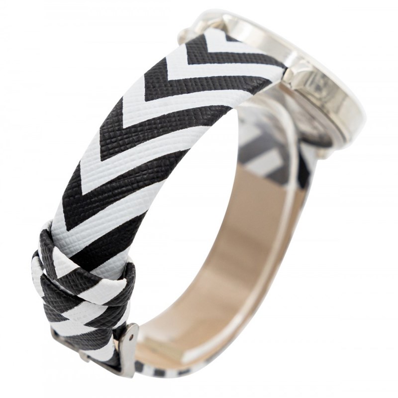 Montre Femme CHTIME bracelet Cuir Blanc