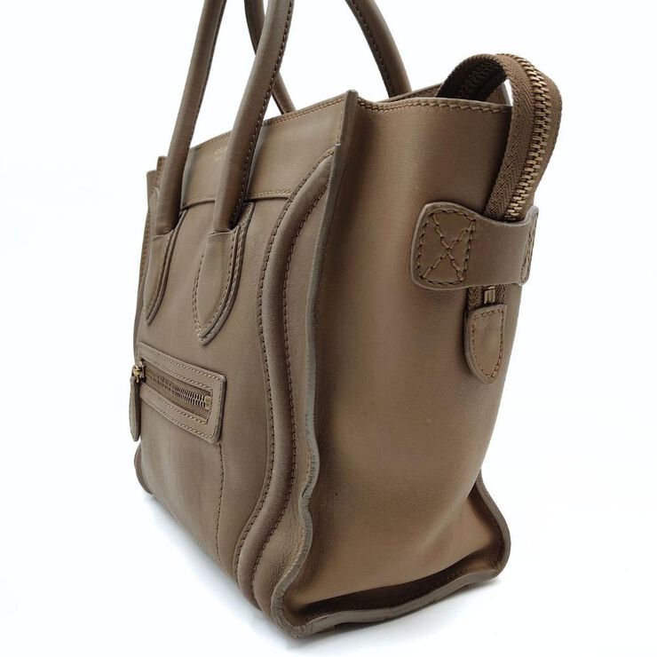 Celine Vintage Celine Luggage Beige