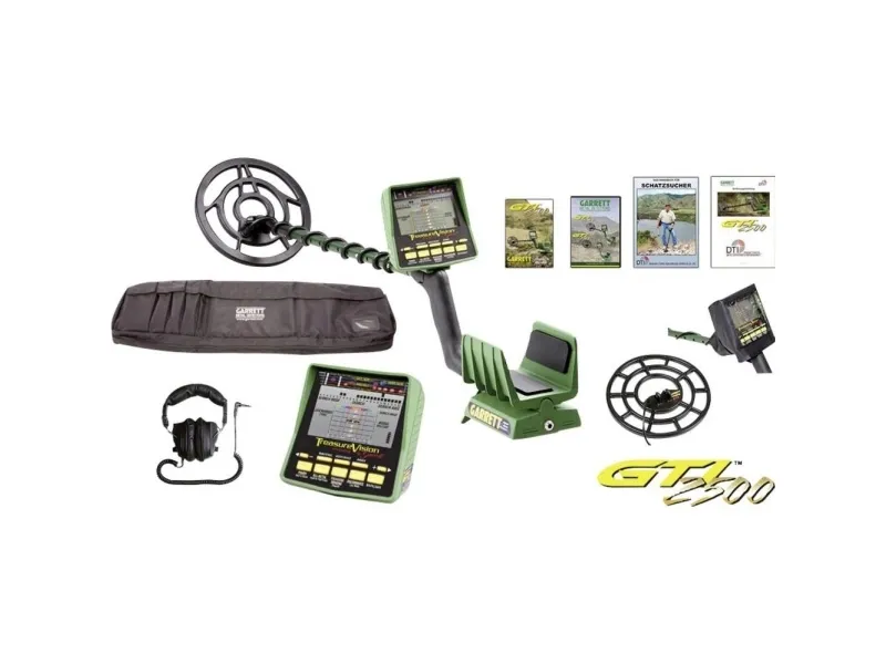 Garrett GTI 2500 Pro Metaldetektor Søgedybde (maks.) 220 cm Digital (LCD), Akustisk 98949