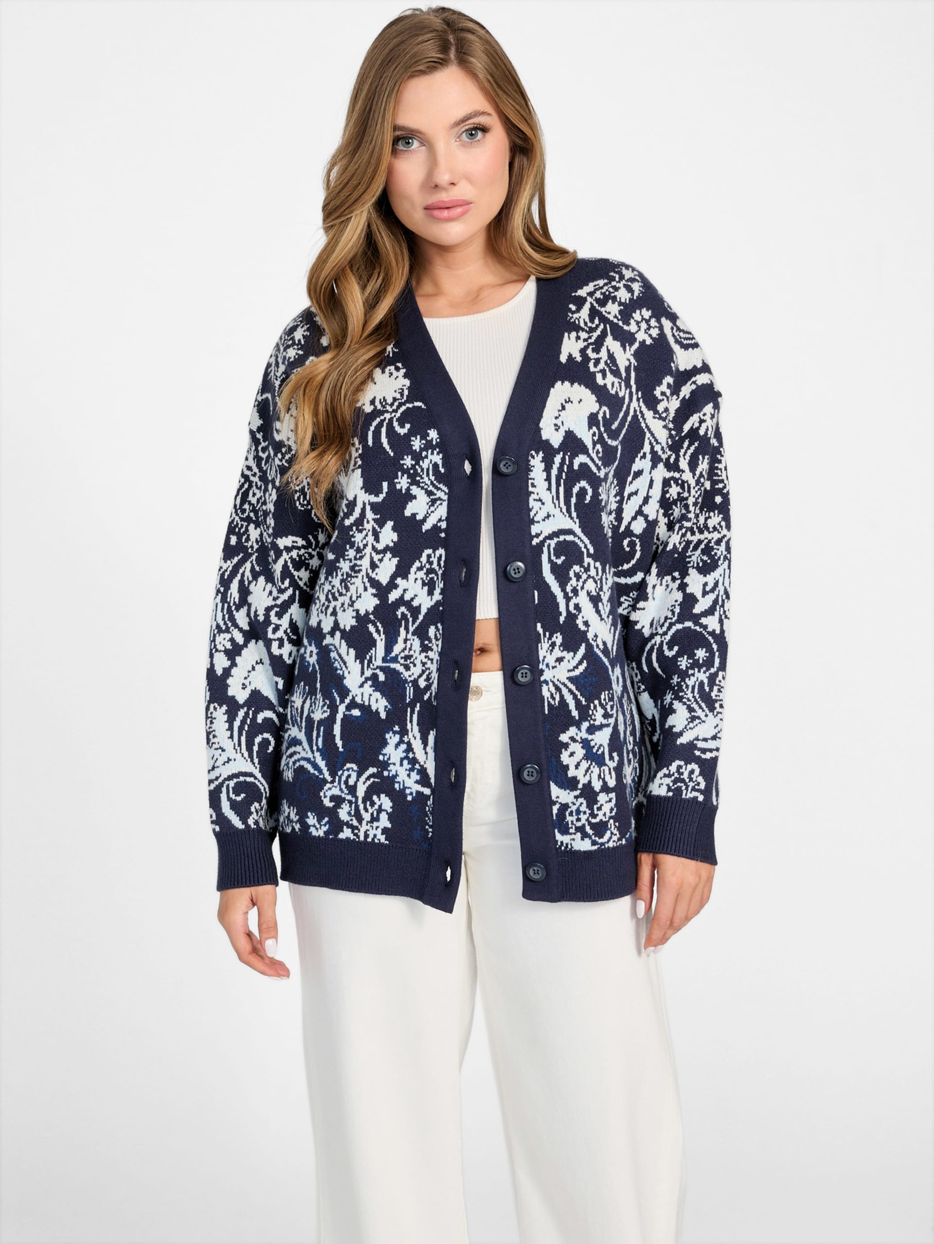 Cardigã Eco Melinda Jacquard
