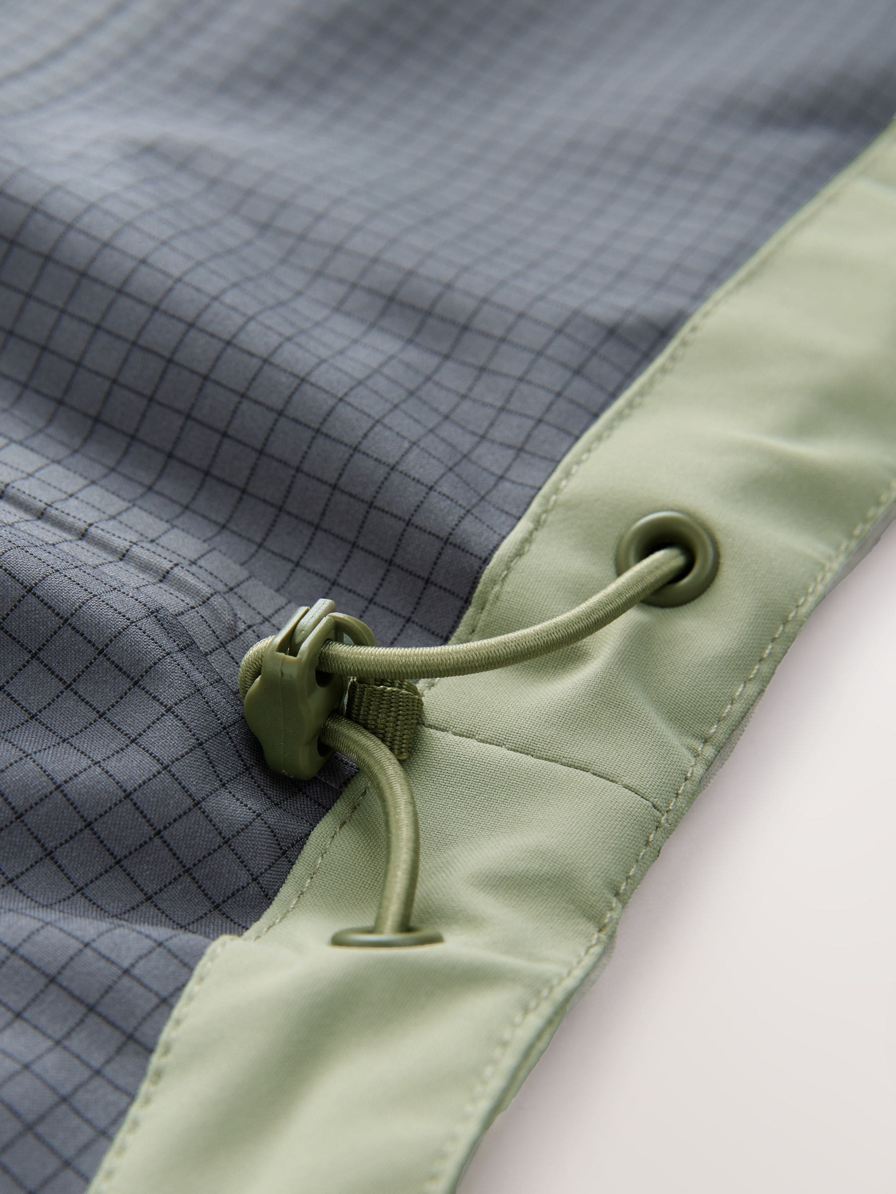Grijs-groen - DryTech Waterproof Colourblock Anorak Jacket
