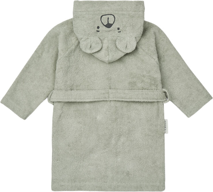 Liewood Lily Bear Bathrobe Dove blue