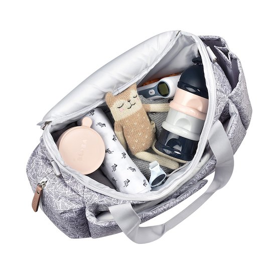 Sac Sydney II   Jungle Gris        de               Béaba