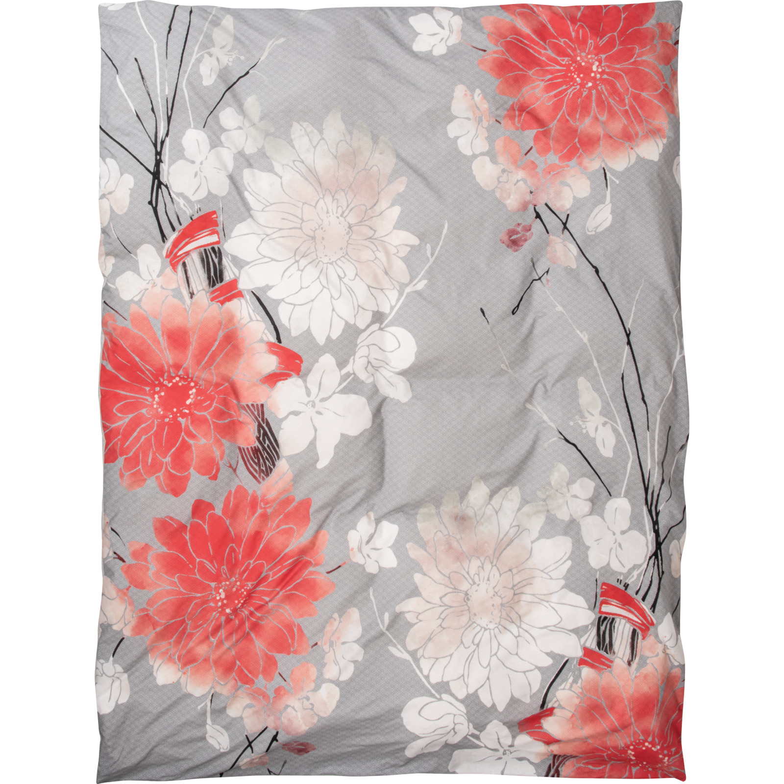Bettwäsche mit japanischem Blüten-Design