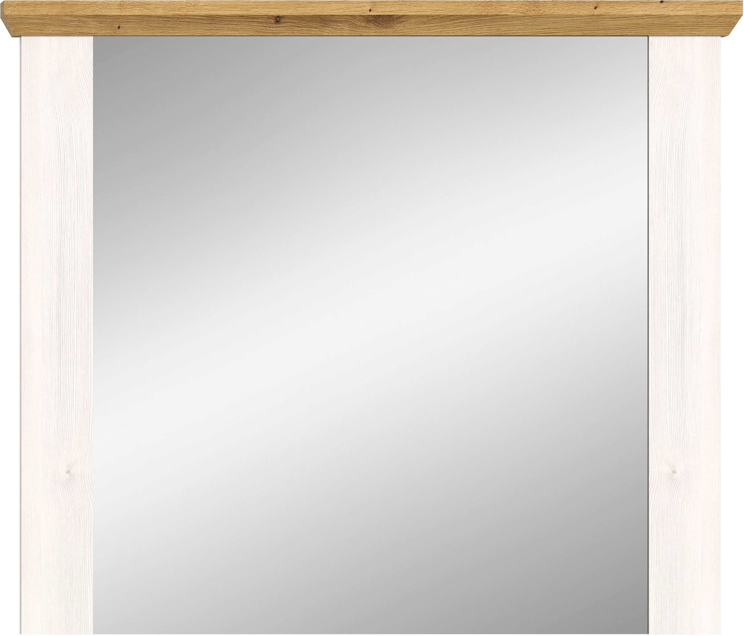 Home affaire Spiegel »COSENZA, TOPSELLER!, Breite 82 cm, 2-farbig, in Landhausoptik« Garderobenspiegel, Wandspiegel, Flurspiegel, Dielenspiegel