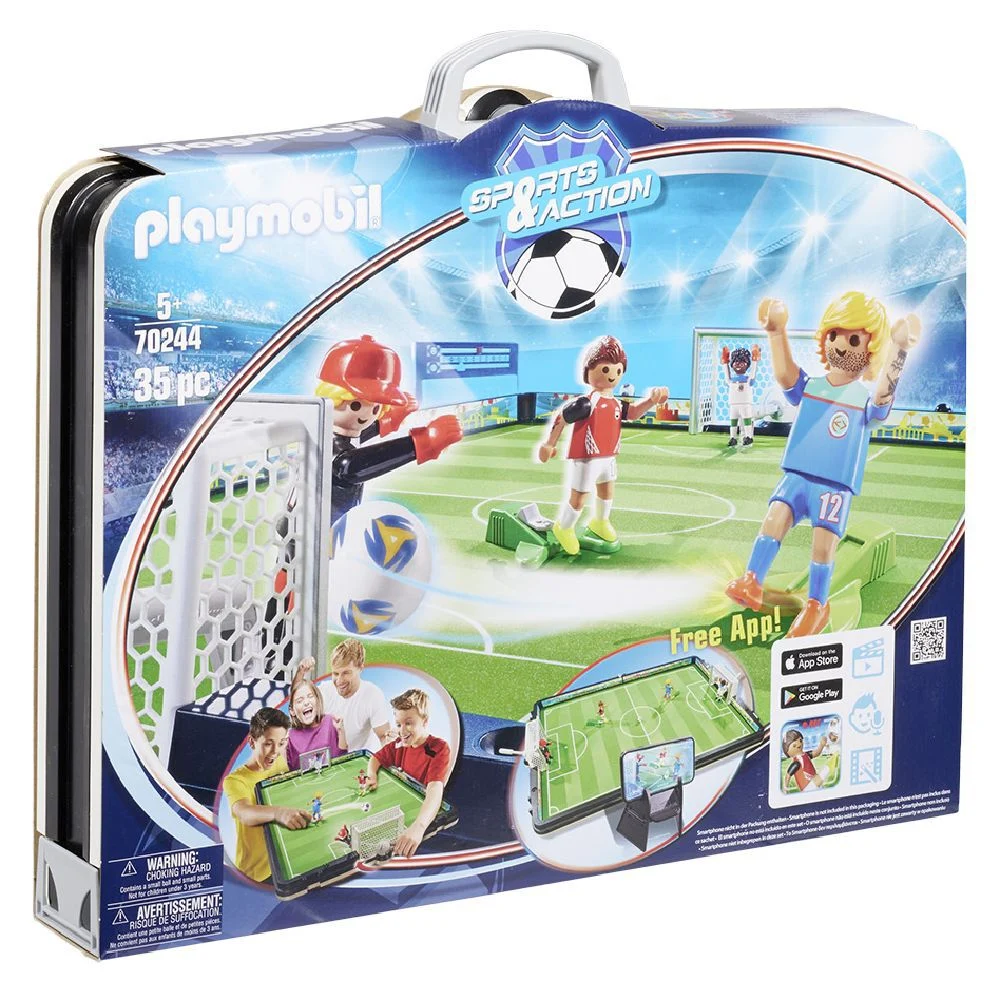 Jeu Playmobil terrain de football Sports & Action