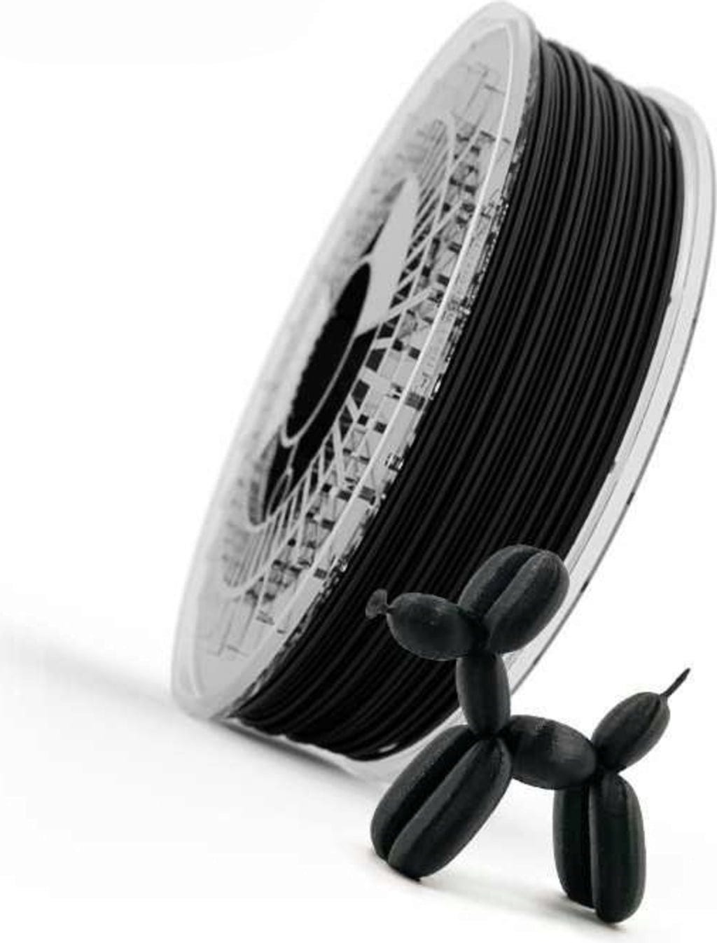 Recreus  Filaflex Black, 1,75 mm / 500 g    Flexibles Filament in Schwarz