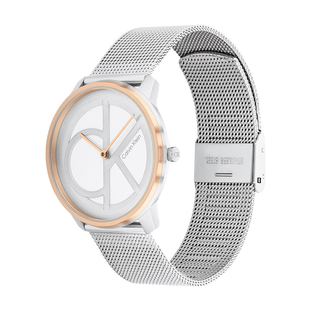 Montre Calvin Klein Iconic Mesh Argent