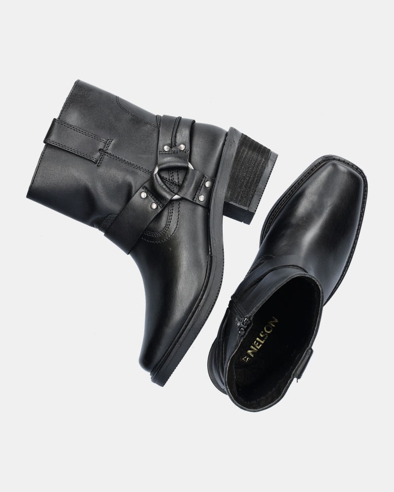 Nelson Bikerboots  - zwart