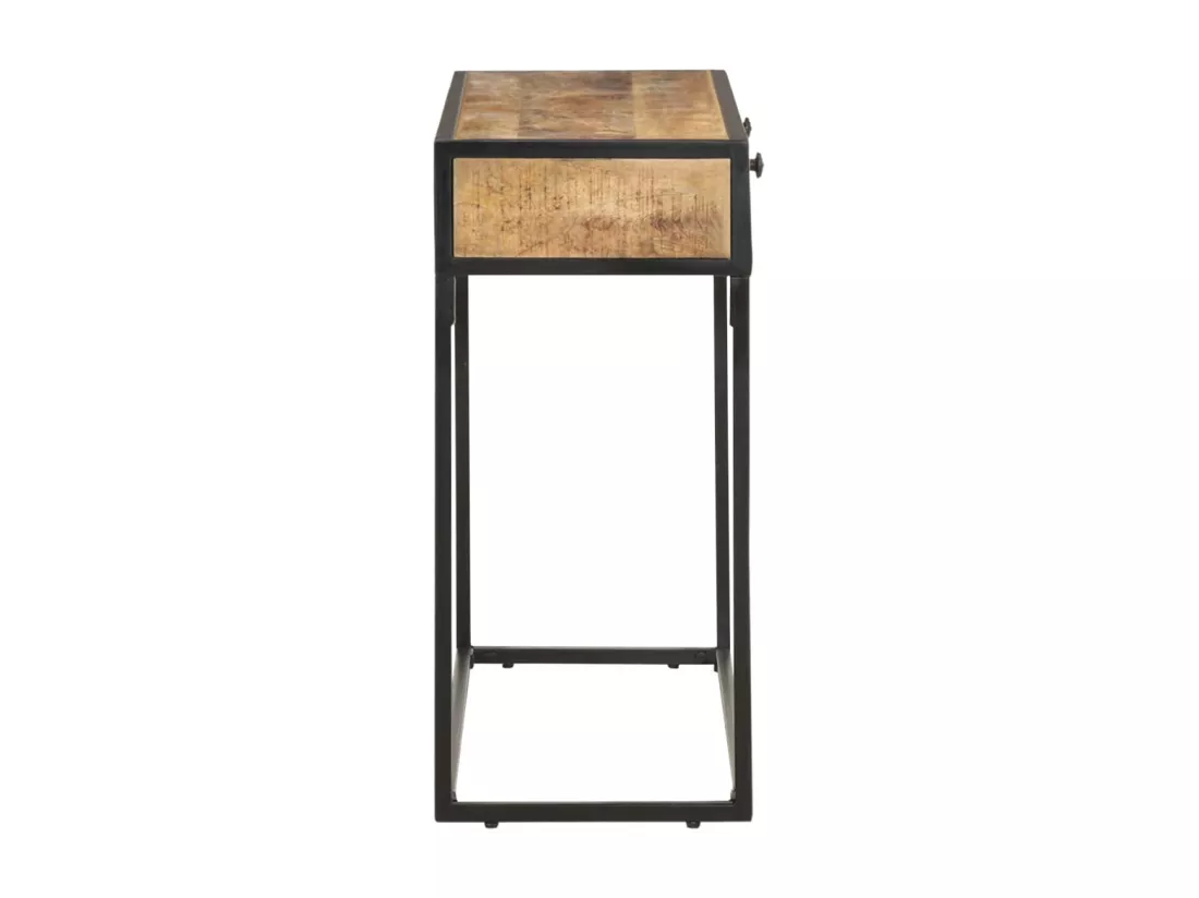 Table console 100x35x75 cm Bois de manguier massif