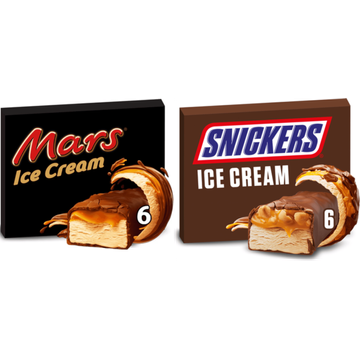 Mars & Snickers ijs