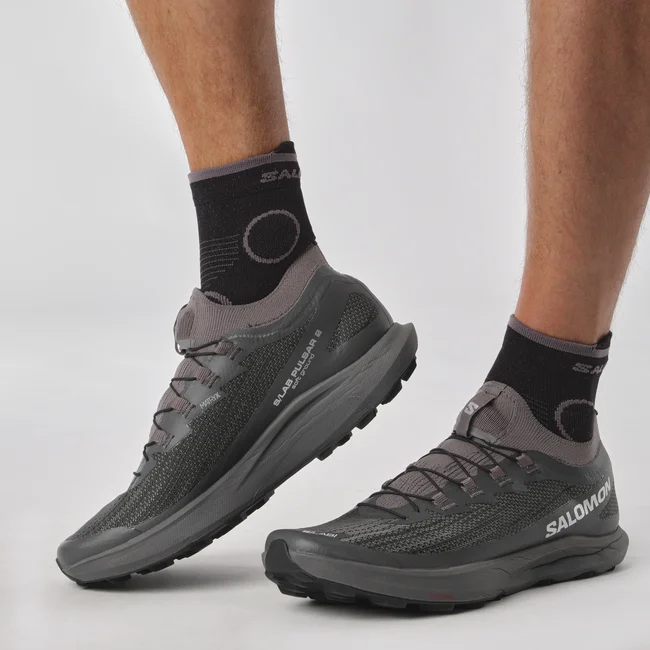 S/LAB PULSAR 2 SOFT GROUND  Trailrunning-Schuhe Unisex QuietShade/Magnet/Black