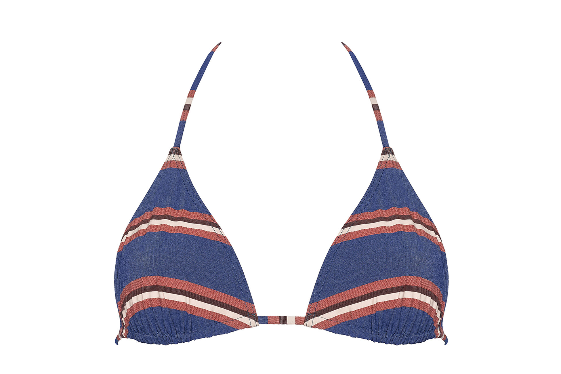 Flots Petit triangle RAYURE DENIM