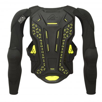 Gilet de protection Acerbis PLASMA BODY ARMOUR BLACK/YELLOW 2023 - Noir / Jaune