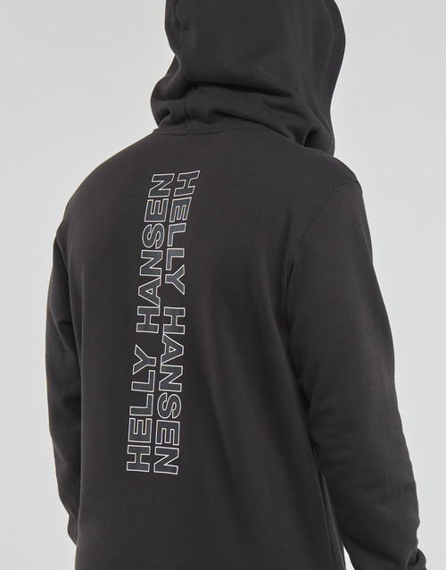 Helly Hansen - CORE GRAPHIC SWEAT HOODIE - Noir