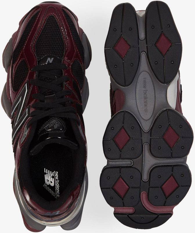 New Balance 9060 - Sneakers - Bordeauxrood