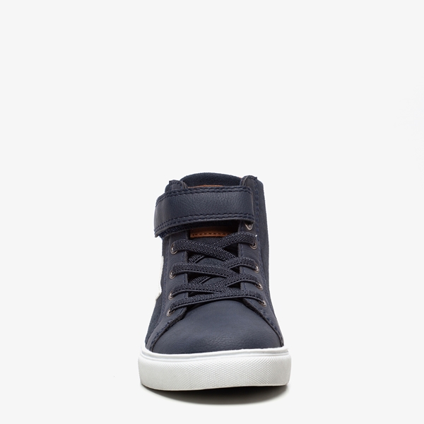 Blue Box hoge jongens sneakers donkerblauw