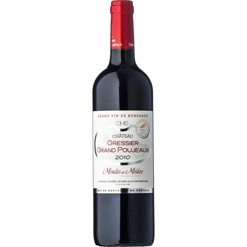 Château GRESSIER GRAND POUJEAUX 2006 - Moulis - Cru Bourgeoispar Caisse bois de 12 bouteilles 75 cl