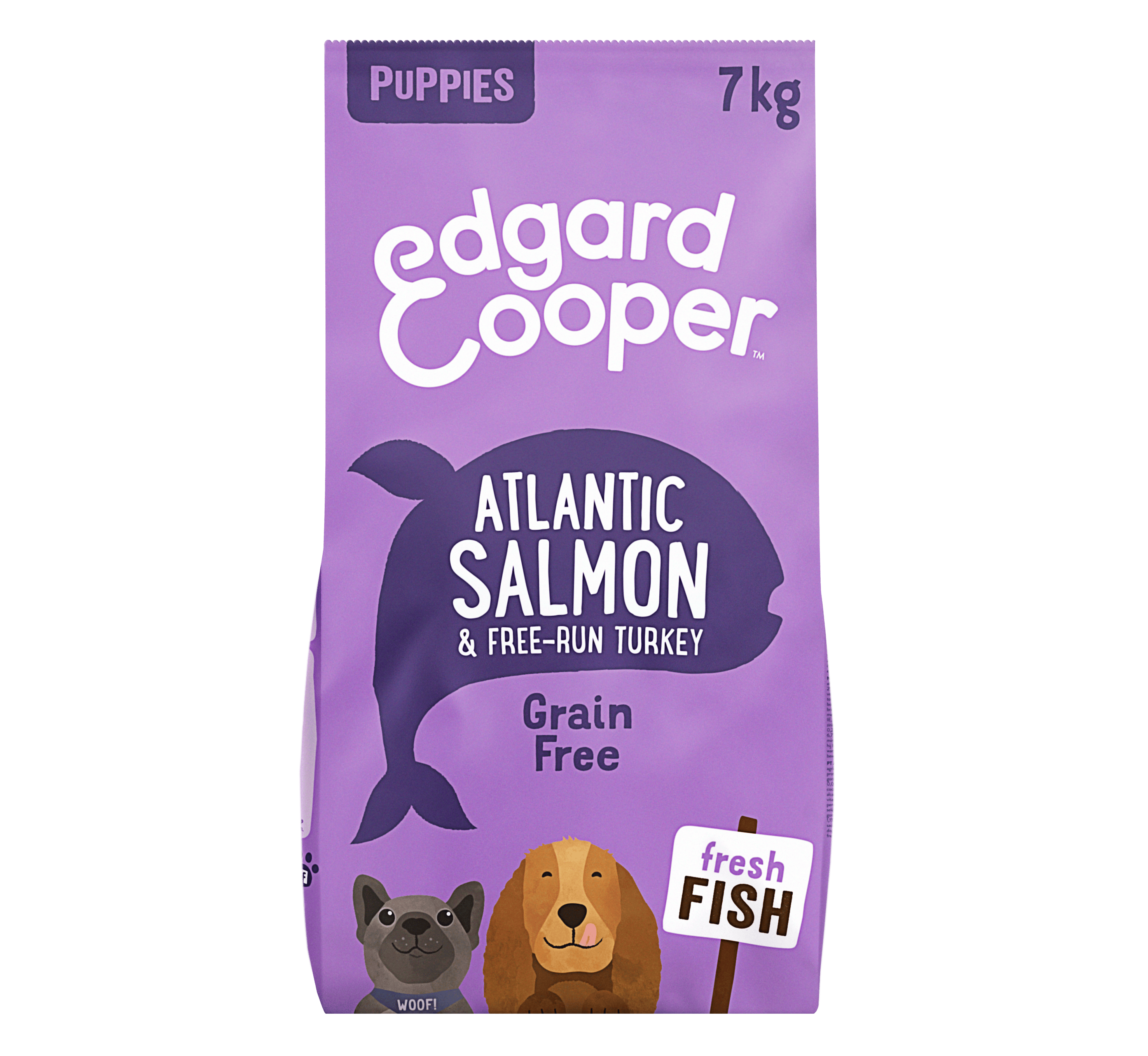 Edgard & Cooper Graanvrije Brokjes Zalm & Kalkoen Puppies | 7 kg | 11741