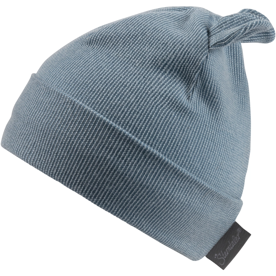 Sterntaler Beanie Ohren graublau
