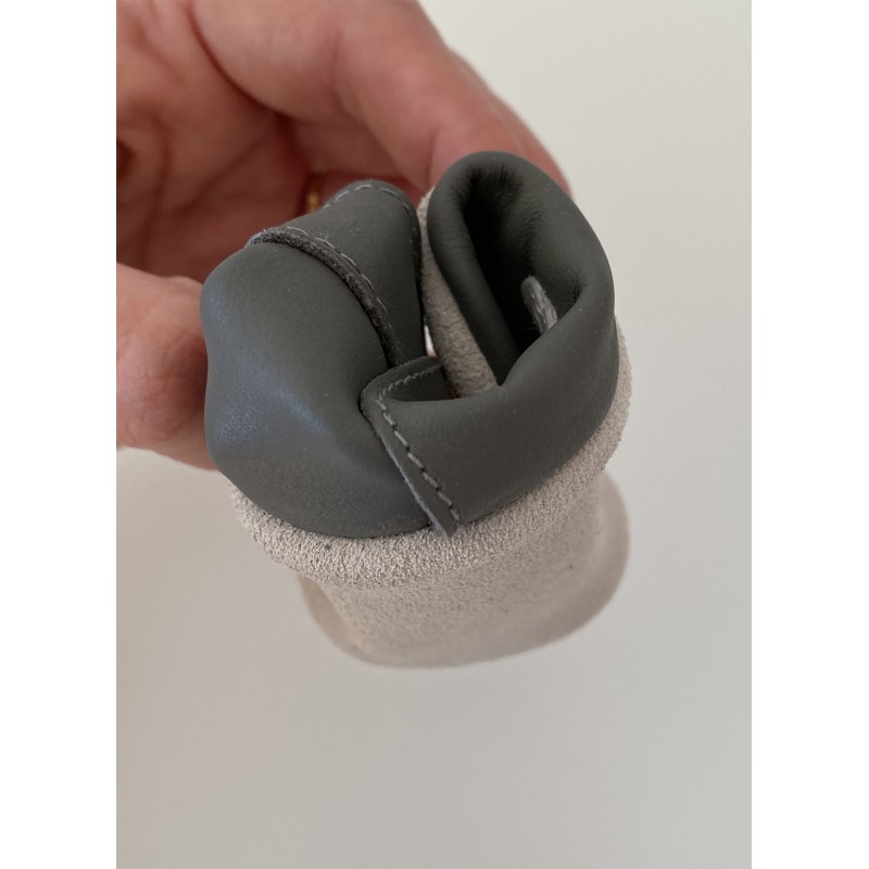 Bobux Bobux chaussons Renard crème