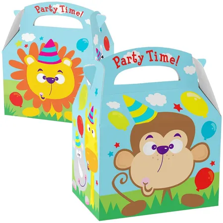 amscan Party Box Dschungeltiere Party Time