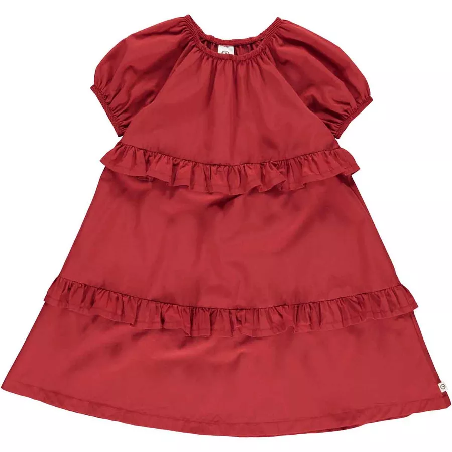 Müsli Kurzarmkleid Berryred