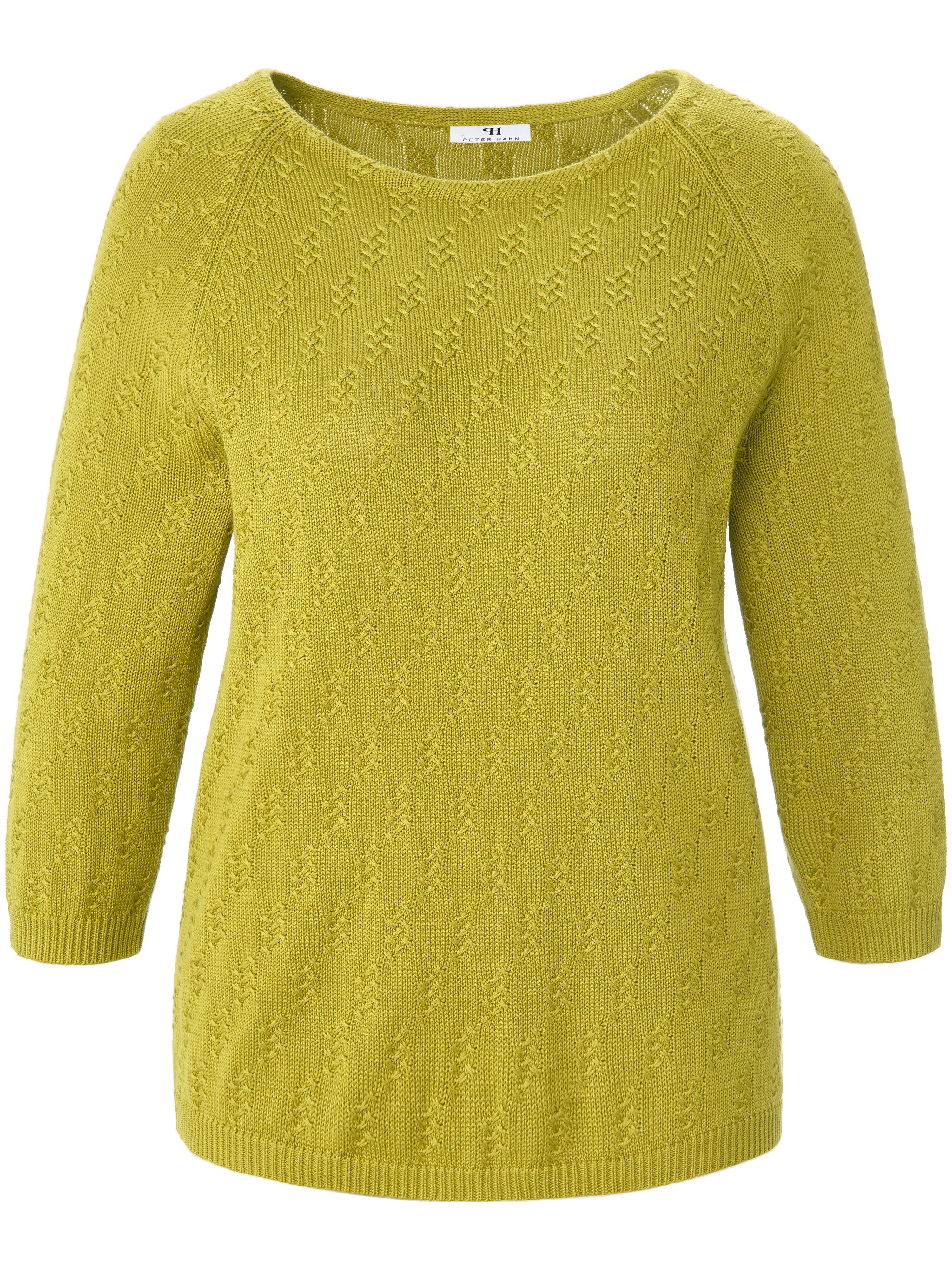Rundhals-Pullover aus 100% SUPIMA®-Baumwolle