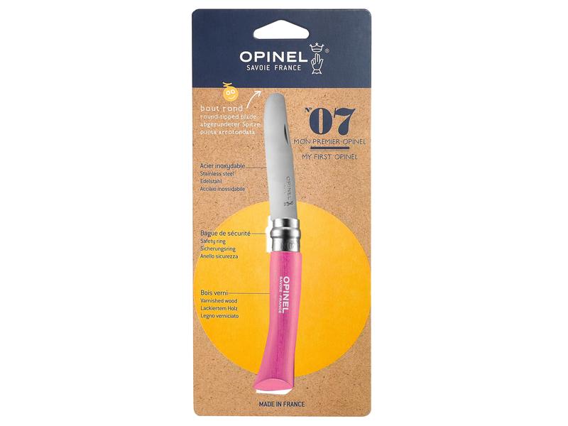 opinel Kindermesser N°07 Mon Premier  Fuchsia Kindermesser von Opinel