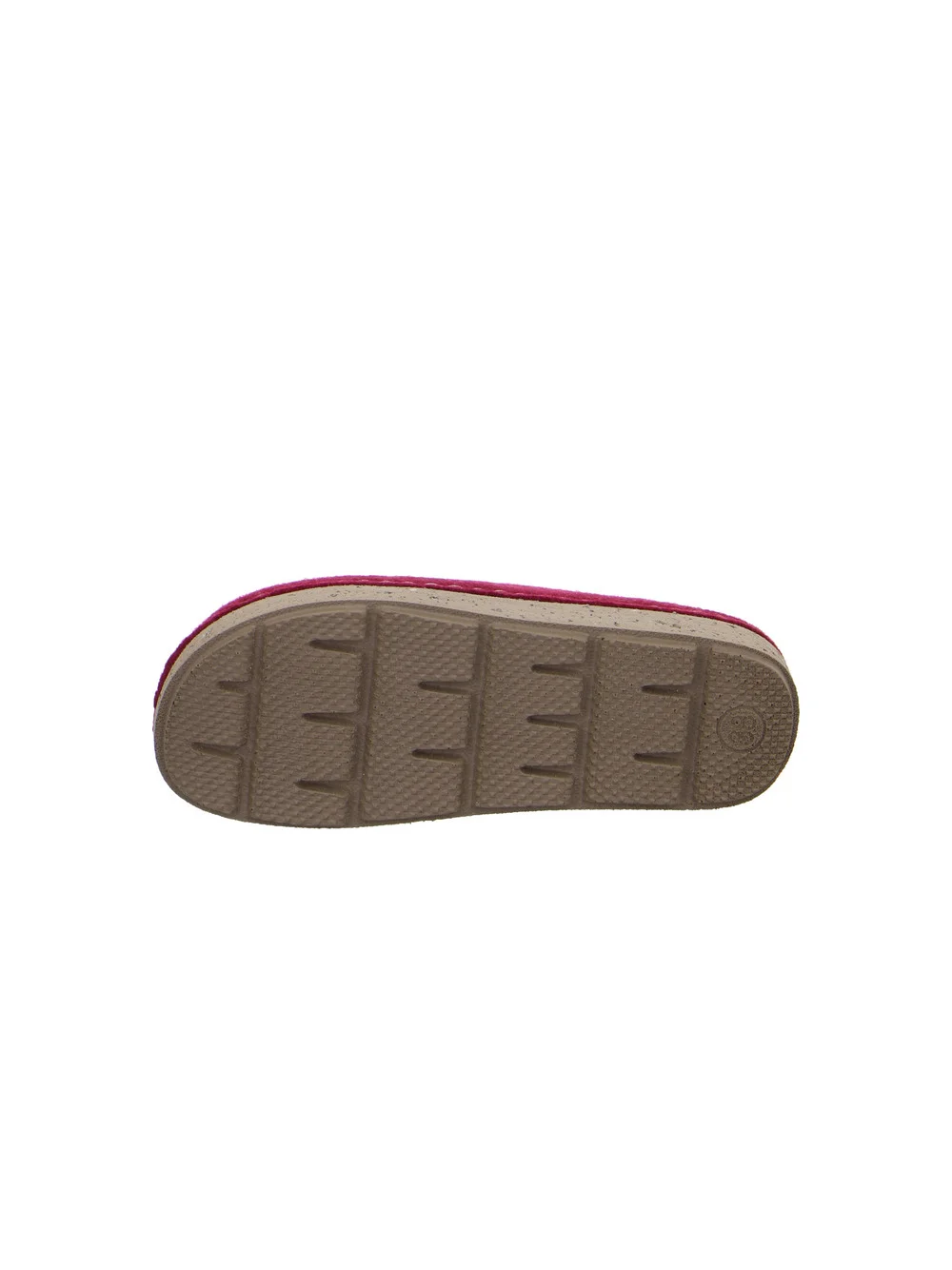 Hausschuh Cosy rot