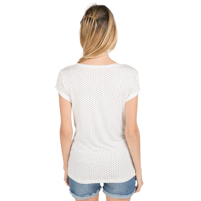 Tee-shirt manches courtes de grossesse avec print fantaisie